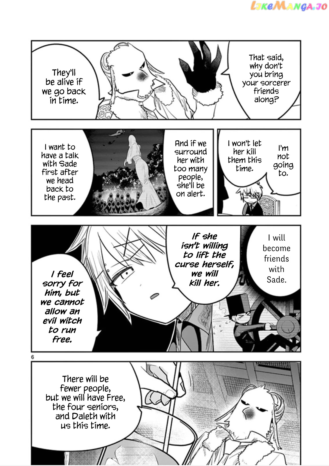 The Duke of Death And His Black Maid chapter 182 - page 6