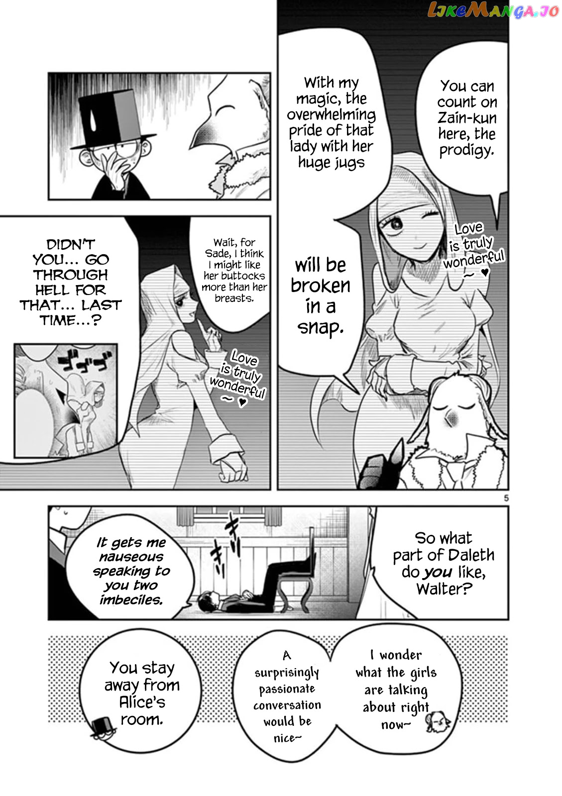 The Duke of Death And His Black Maid chapter 183 - page 5