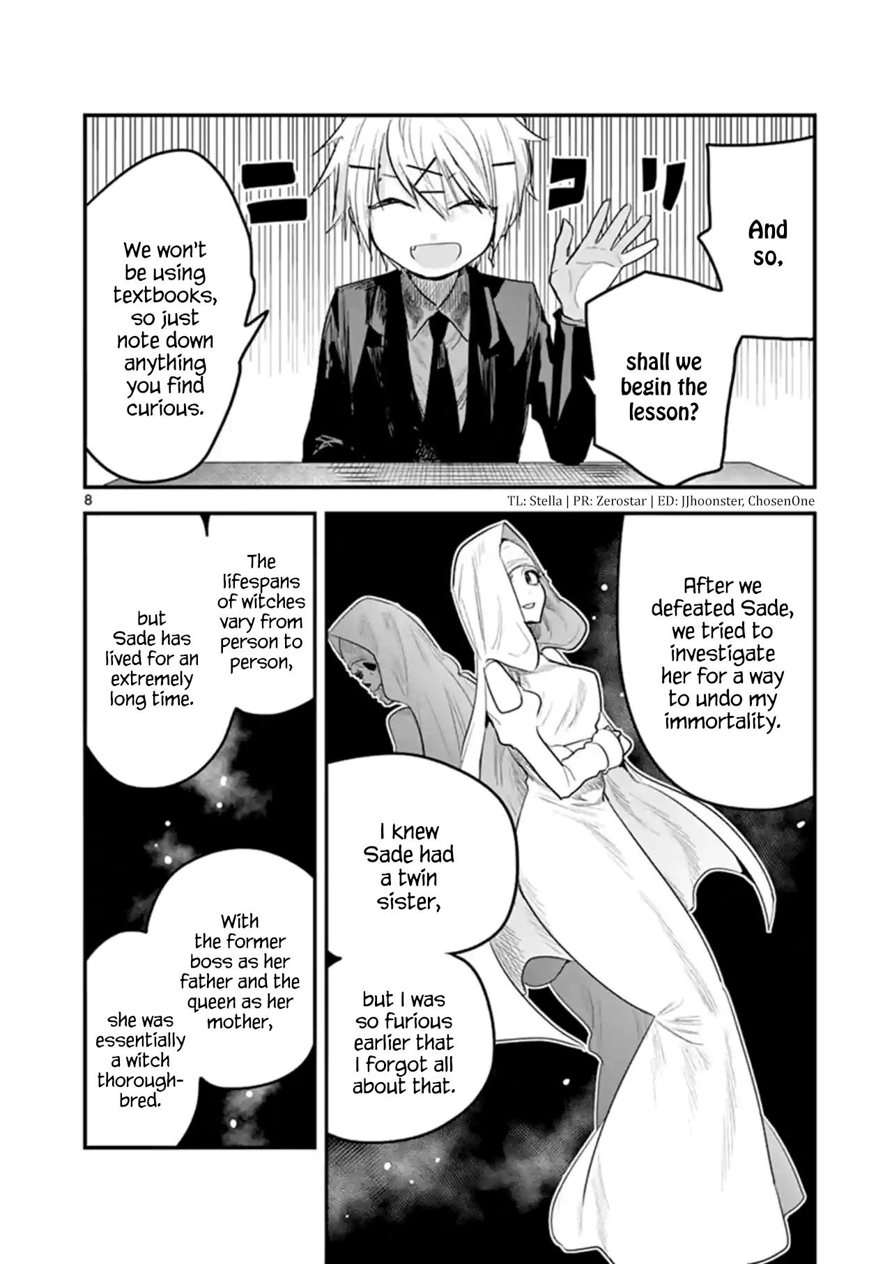 The Duke of Death And His Black Maid chapter 138 - page 8