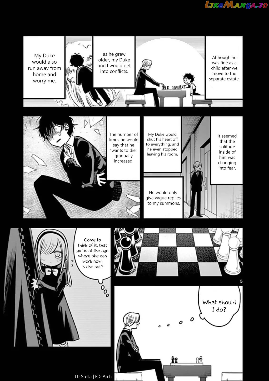 The Duke of Death And His Black Maid chapter 72 - page 5