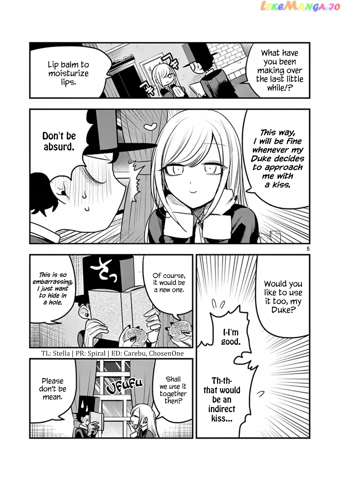 The Duke of Death And His Black Maid chapter 110 - page 5