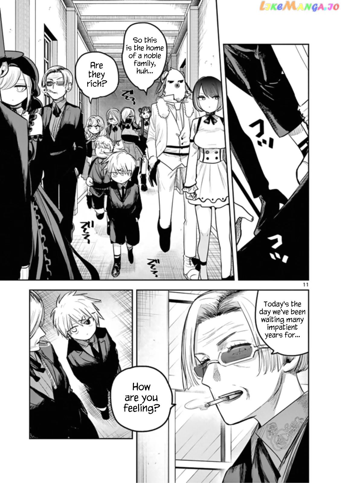 The Duke of Death And His Black Maid chapter 191 - page 11