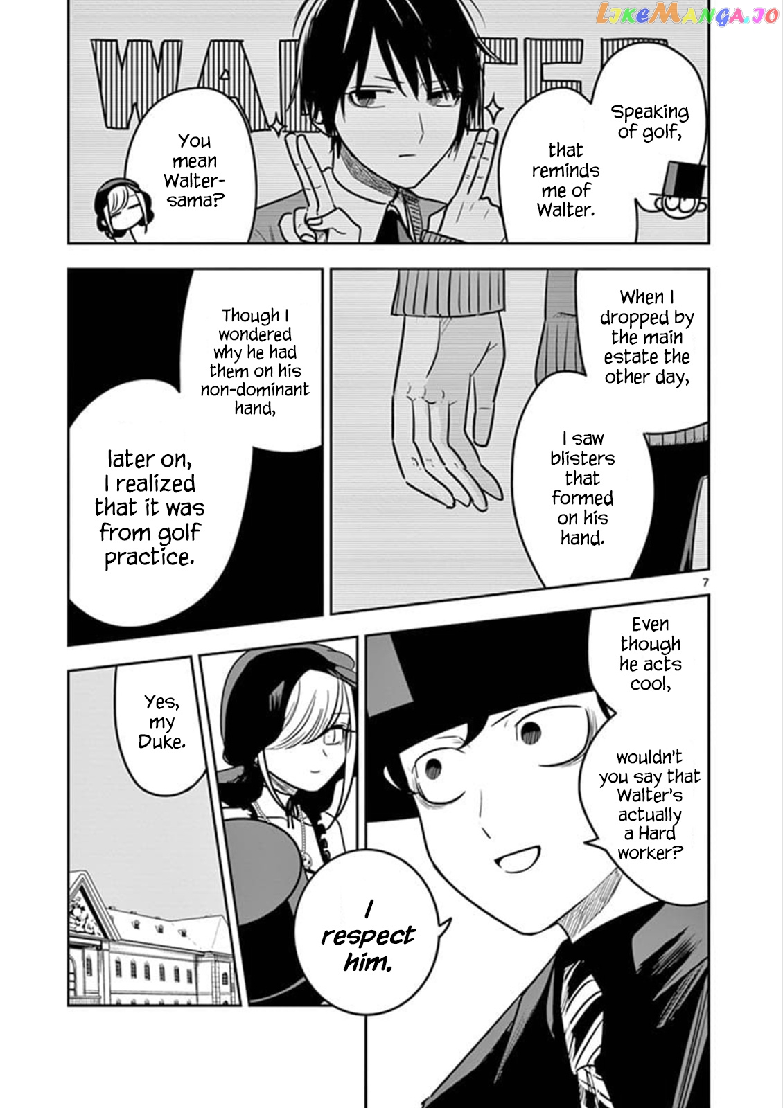 The Duke of Death And His Black Maid chapter 75 - page 7