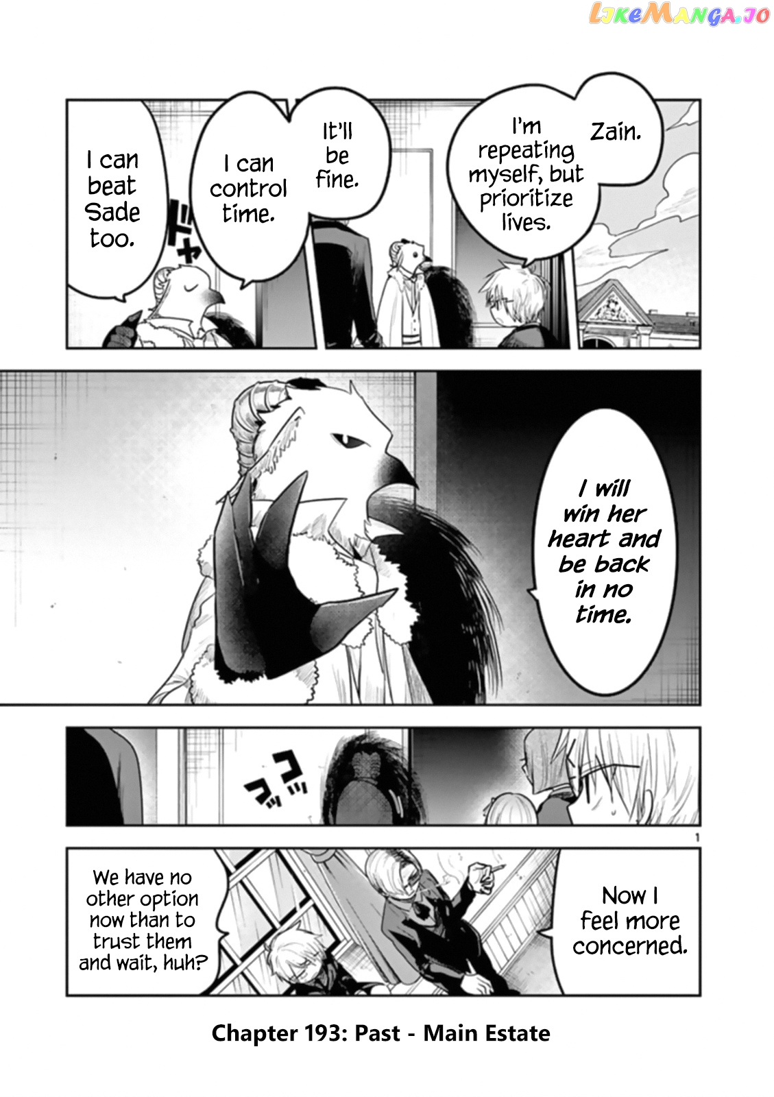 The Duke of Death And His Black Maid chapter 193 - page 1