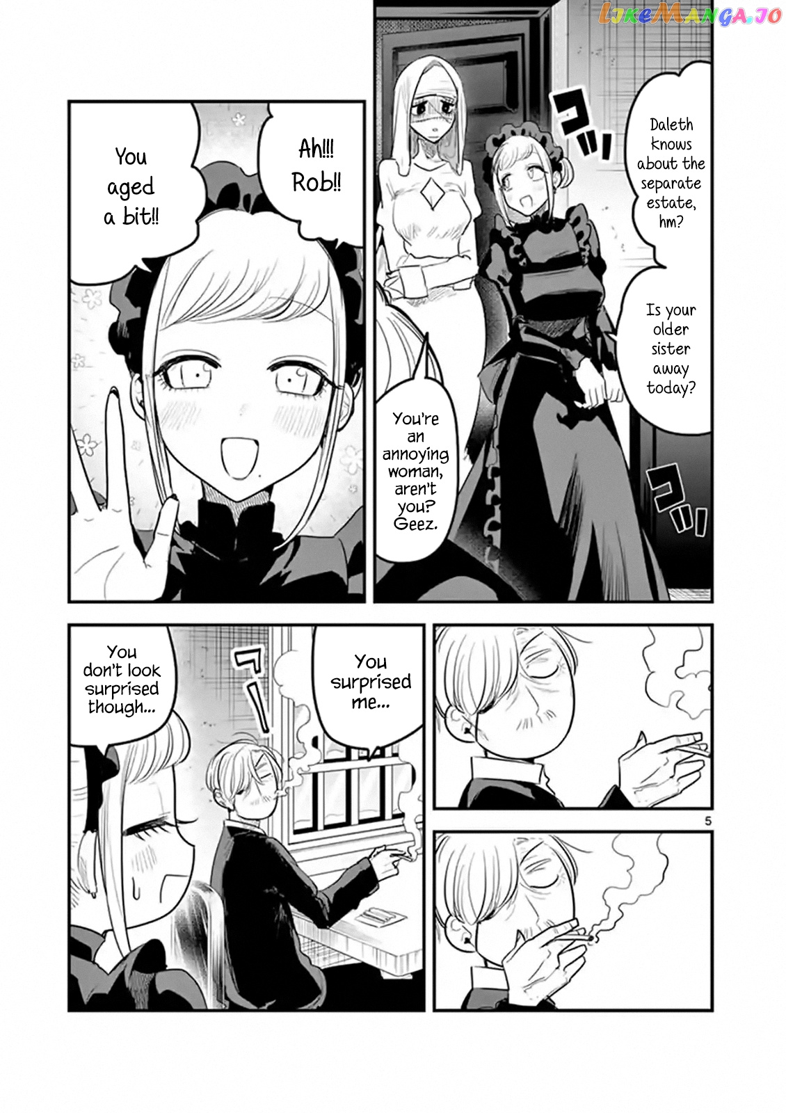 The Duke of Death And His Black Maid chapter 146 - page 5