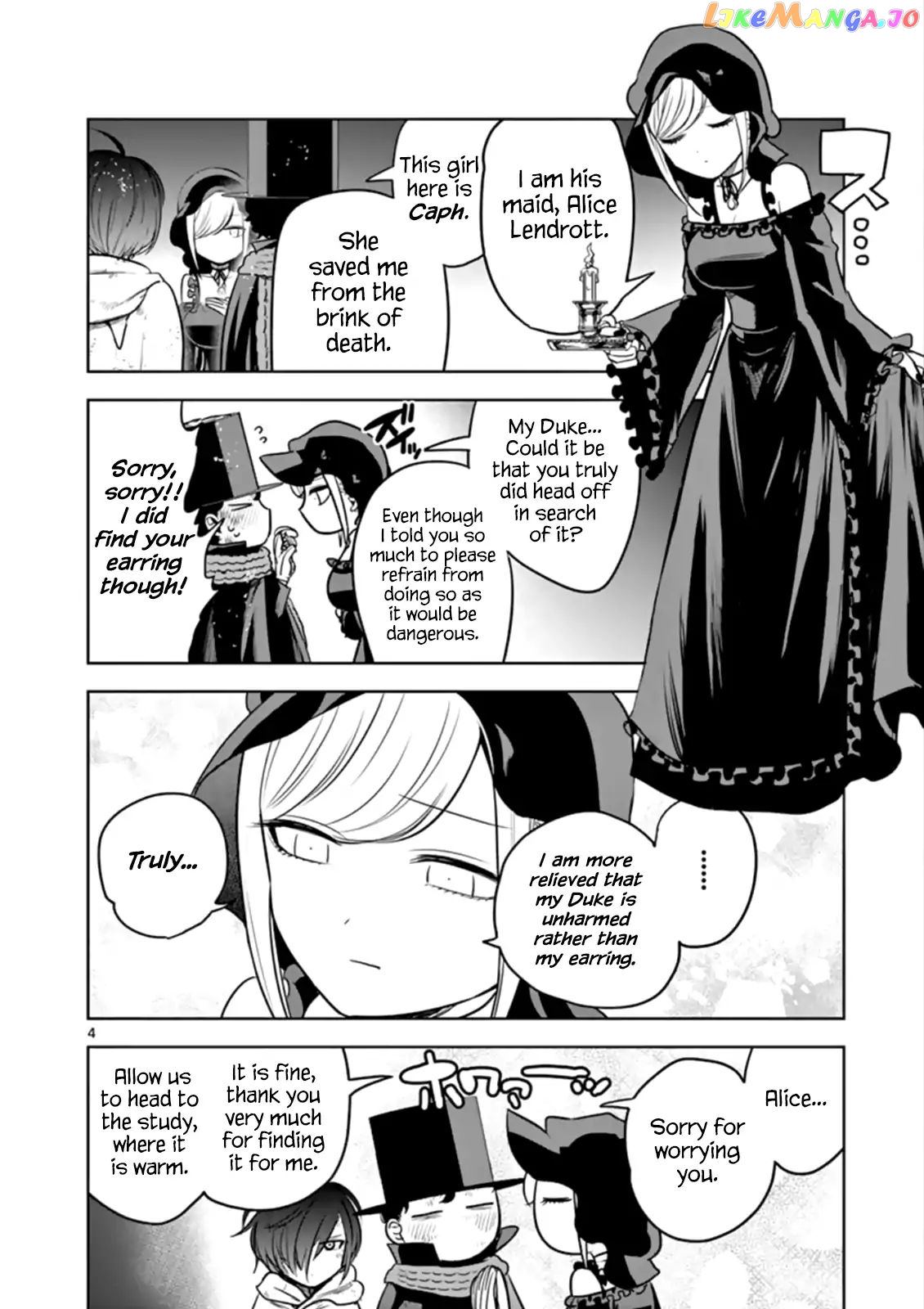 The Duke of Death And His Black Maid chapter 31 - page 4