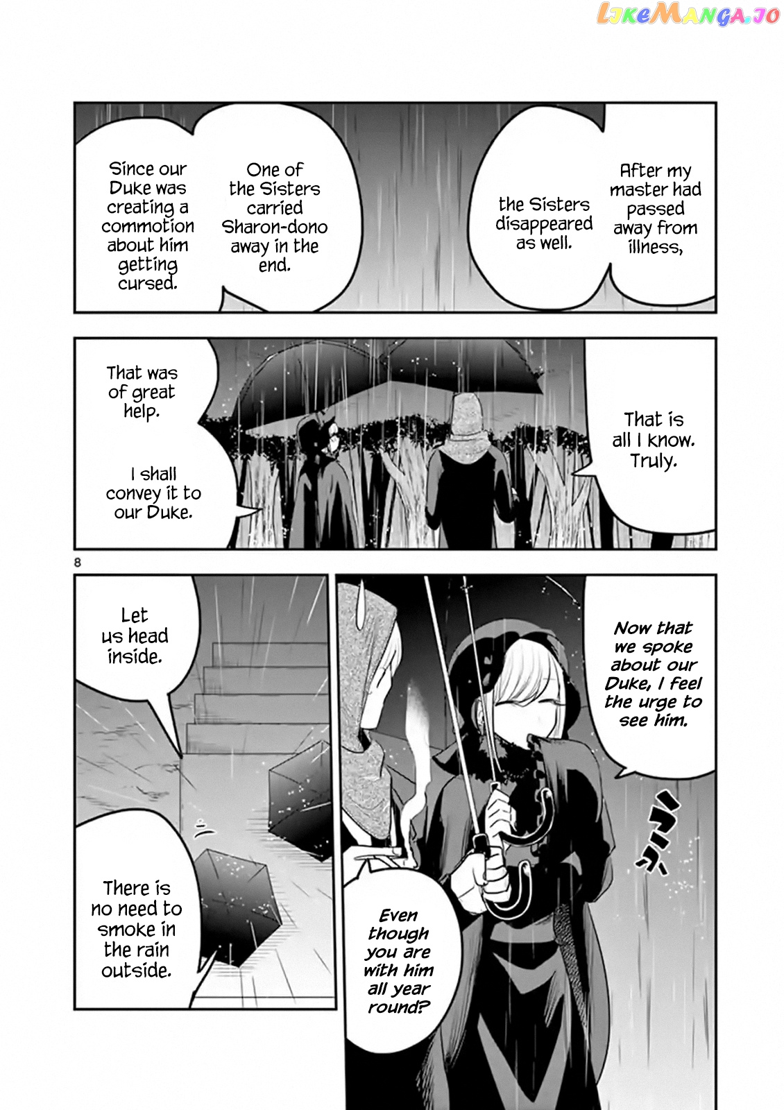 The Duke of Death And His Black Maid chapter 116 - page 8