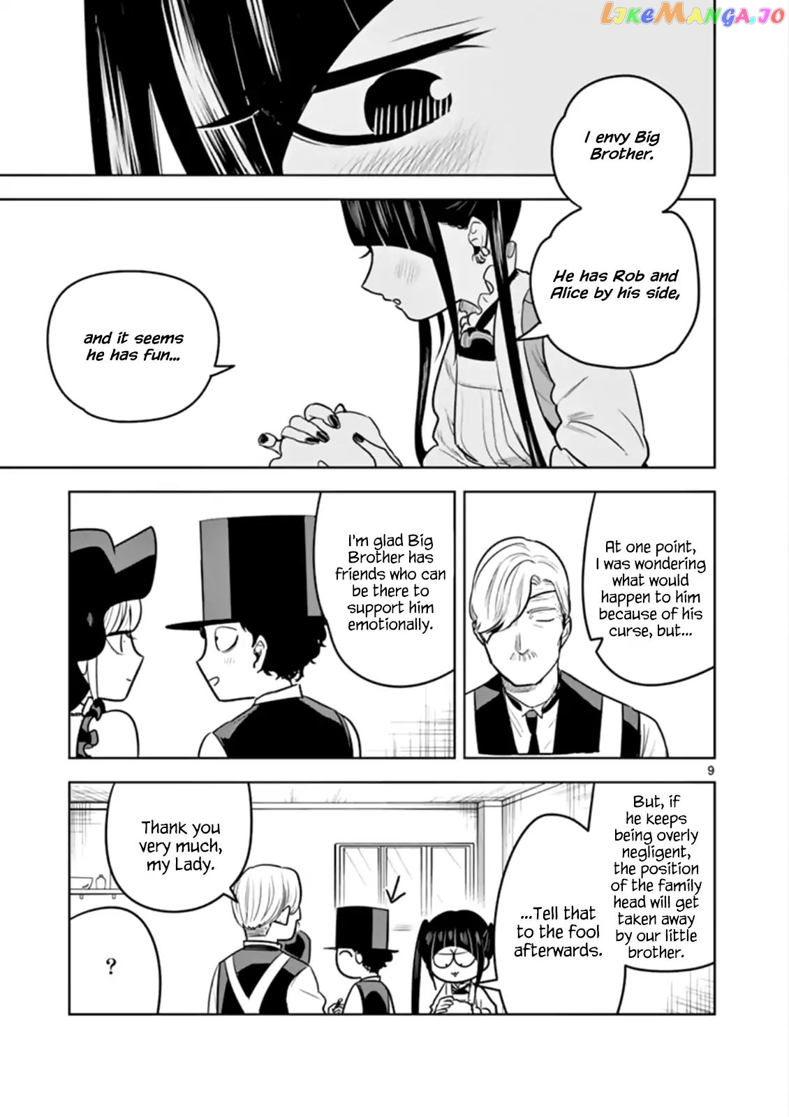 The Duke of Death And His Black Maid chapter 33 - page 9