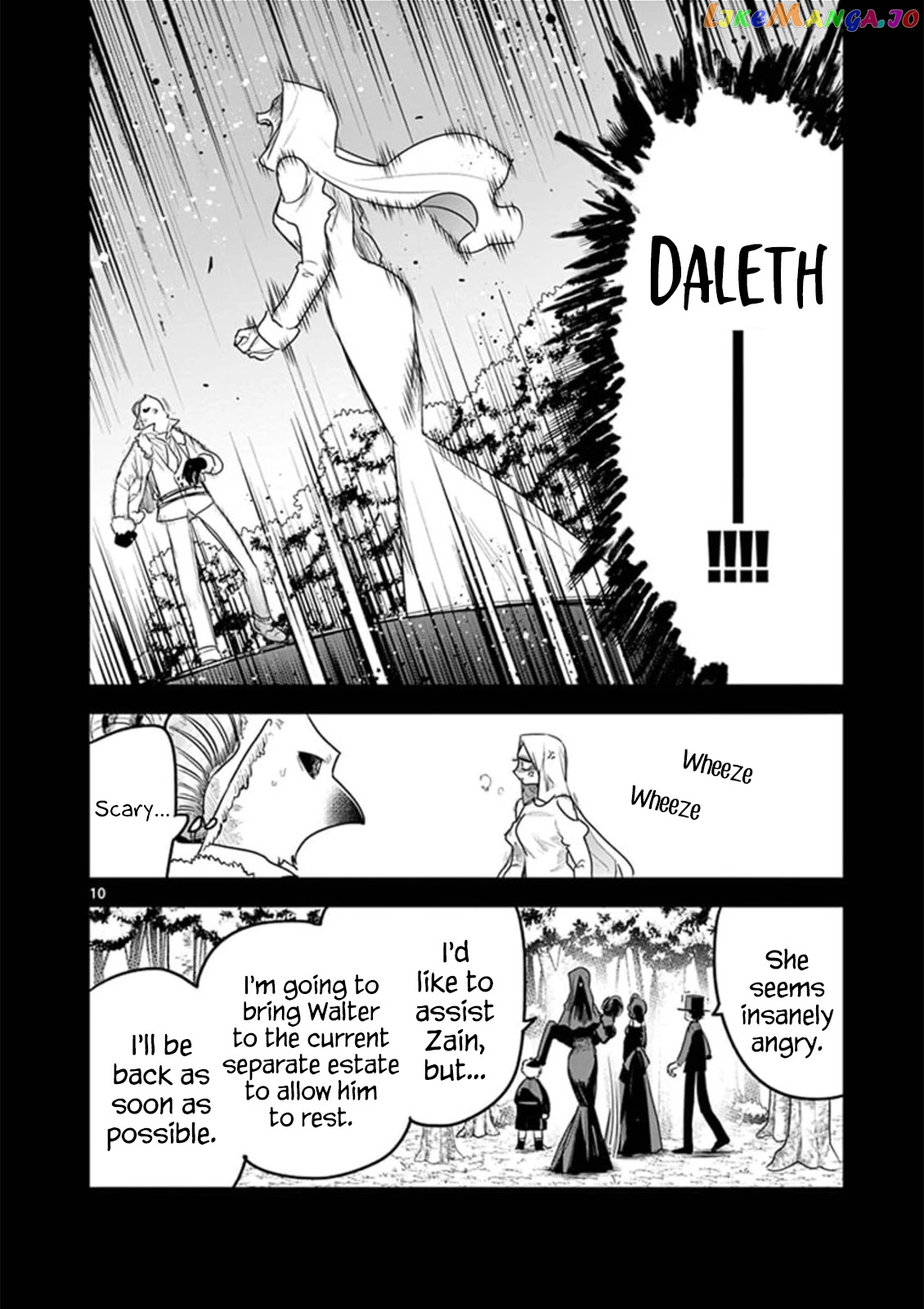 The Duke of Death And His Black Maid chapter 198 - page 10