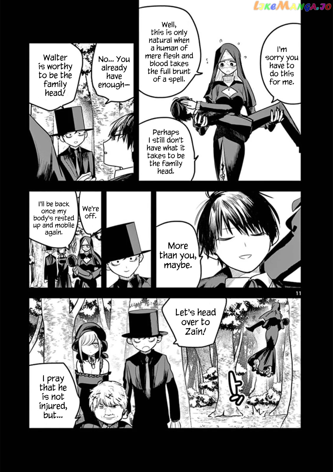 The Duke of Death And His Black Maid chapter 198 - page 11