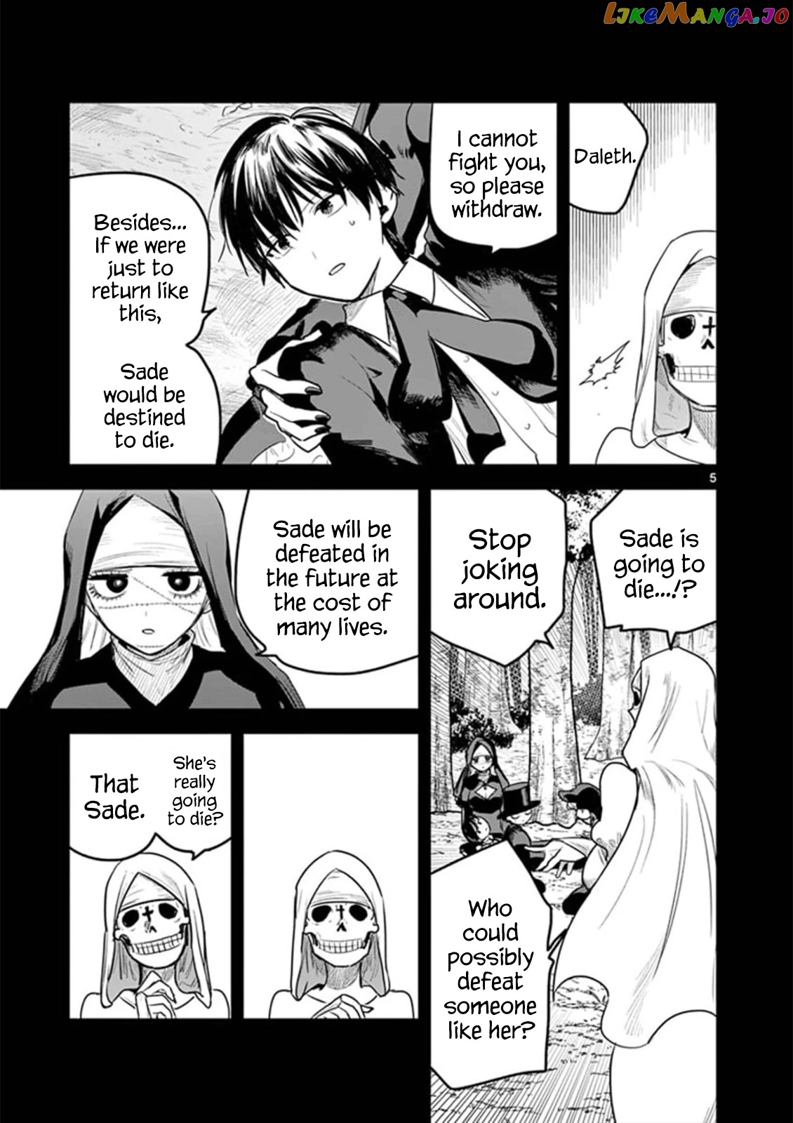 The Duke of Death And His Black Maid chapter 198 - page 5