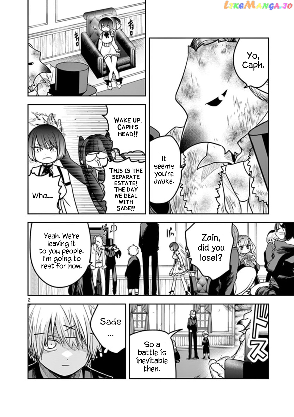 The Duke of Death And His Black Maid chapter 201 - page 2