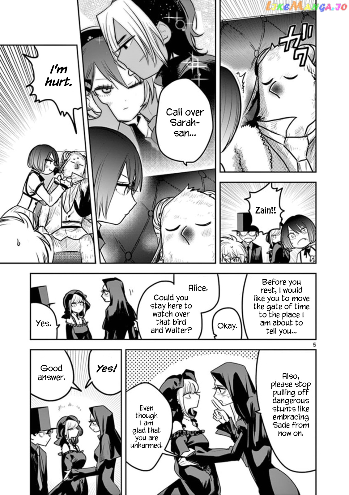 The Duke of Death And His Black Maid chapter 201 - page 5