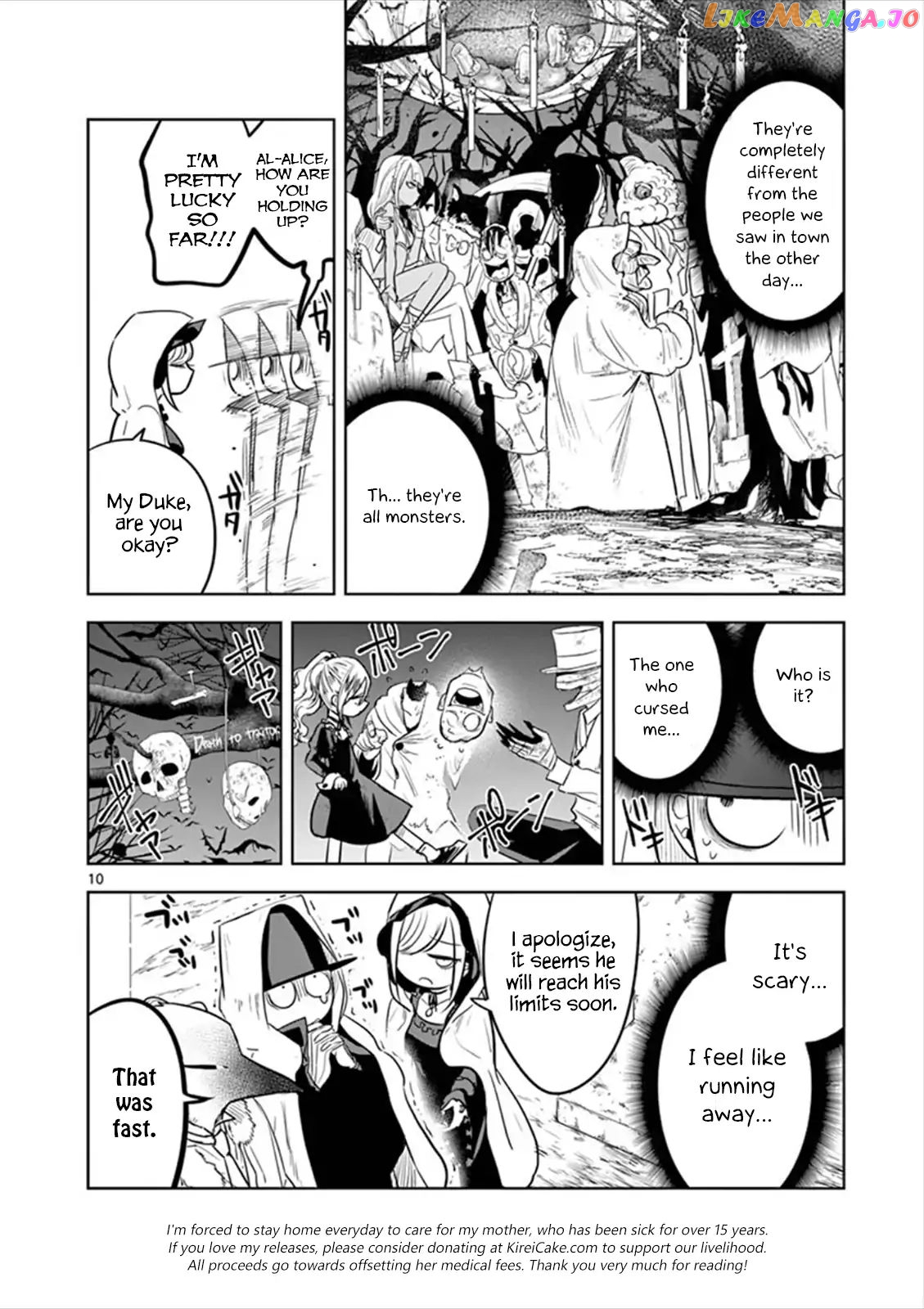 The Duke of Death And His Black Maid chapter 38 - page 9