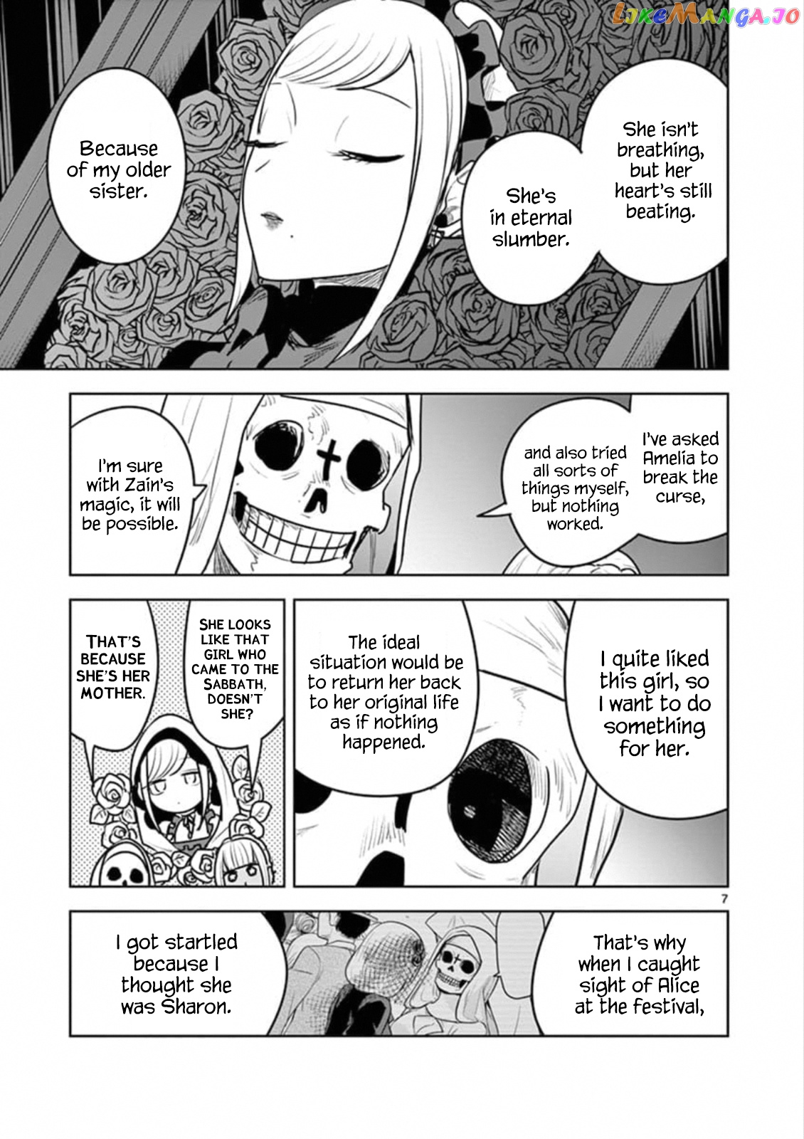 The Duke of Death And His Black Maid chapter 85 - page 7