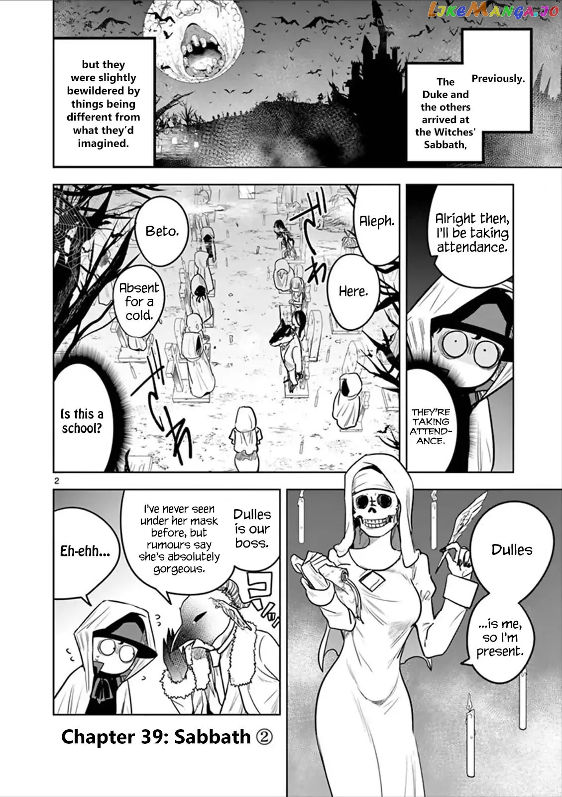 The Duke of Death And His Black Maid chapter 39 - page 2