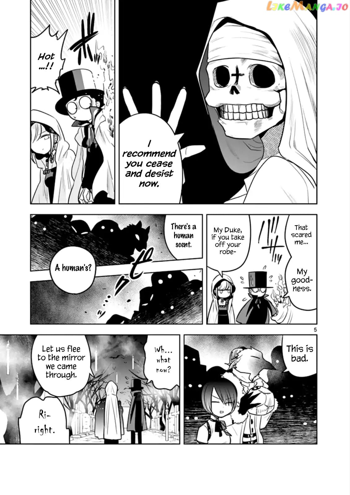 The Duke of Death And His Black Maid chapter 40 - page 5