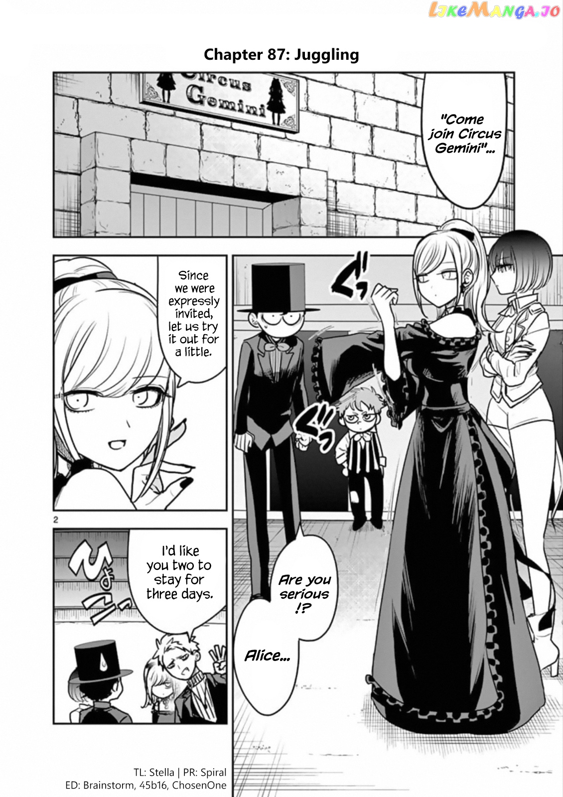 The Duke of Death And His Black Maid chapter 87 - page 2