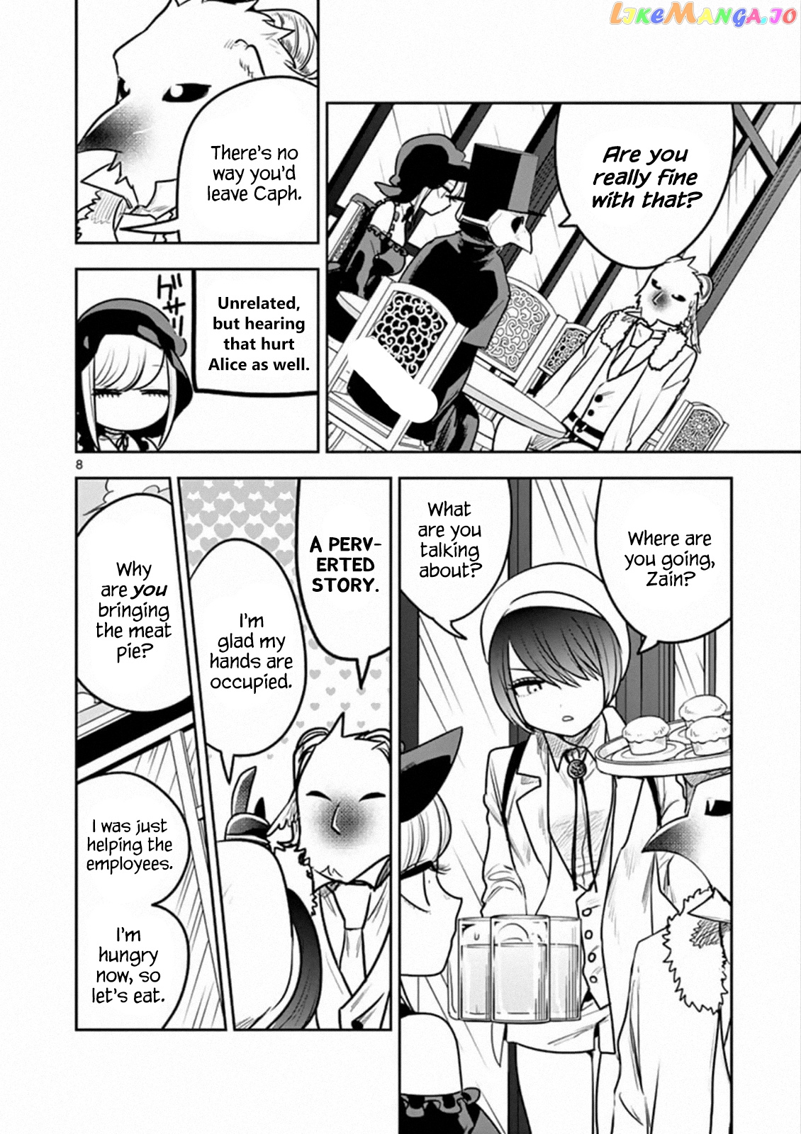 The Duke of Death And His Black Maid chapter 88 - page 8