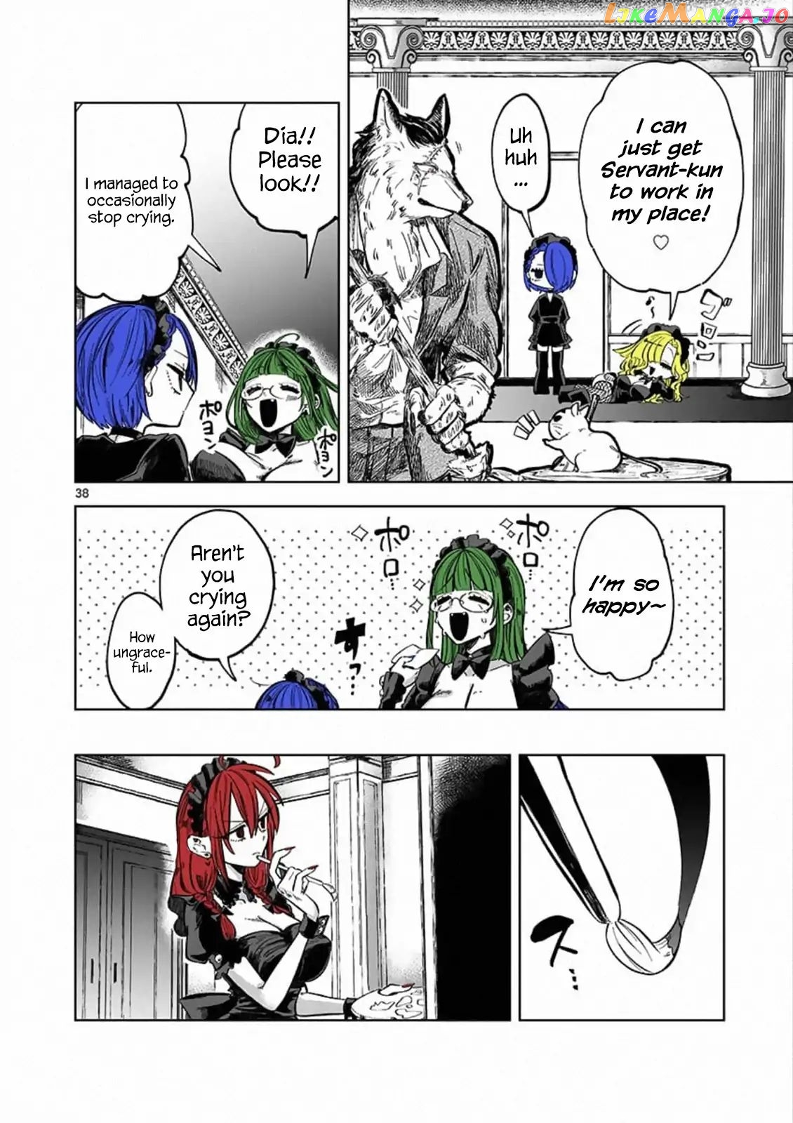 The Duke of Death And His Black Maid chapter 88.5 - page 37