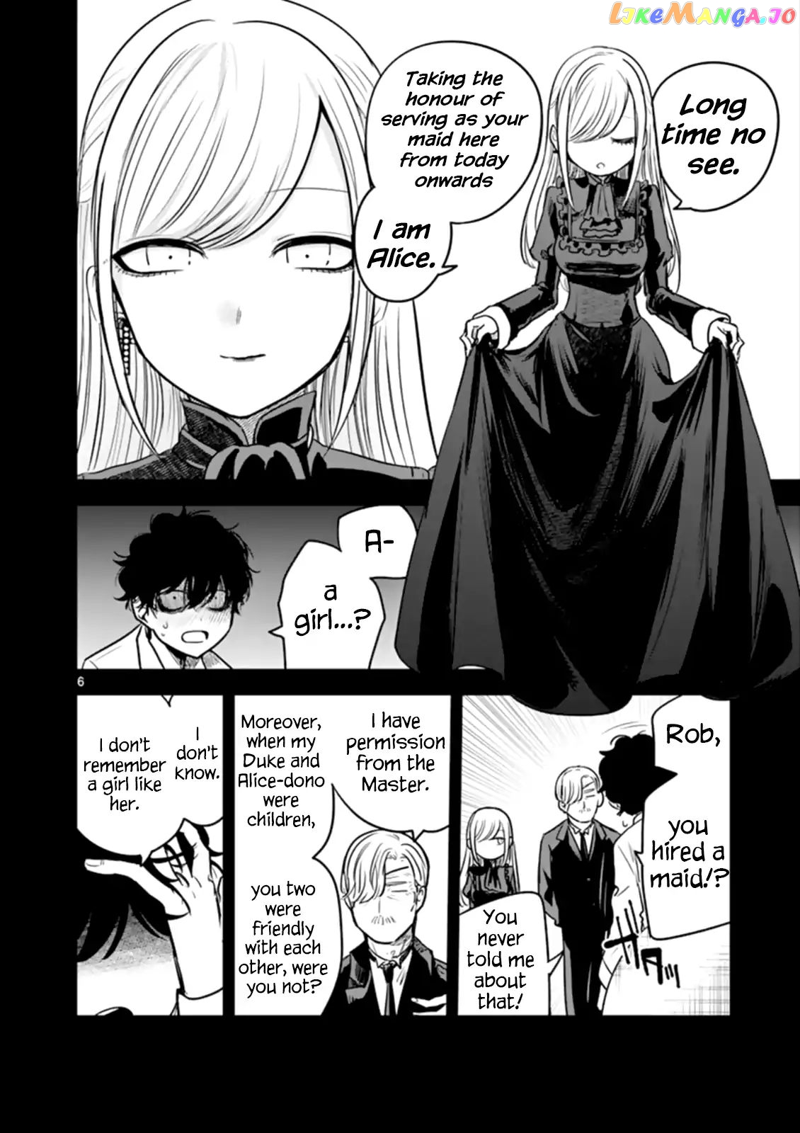 The Duke of Death And His Black Maid chapter 43 - page 6