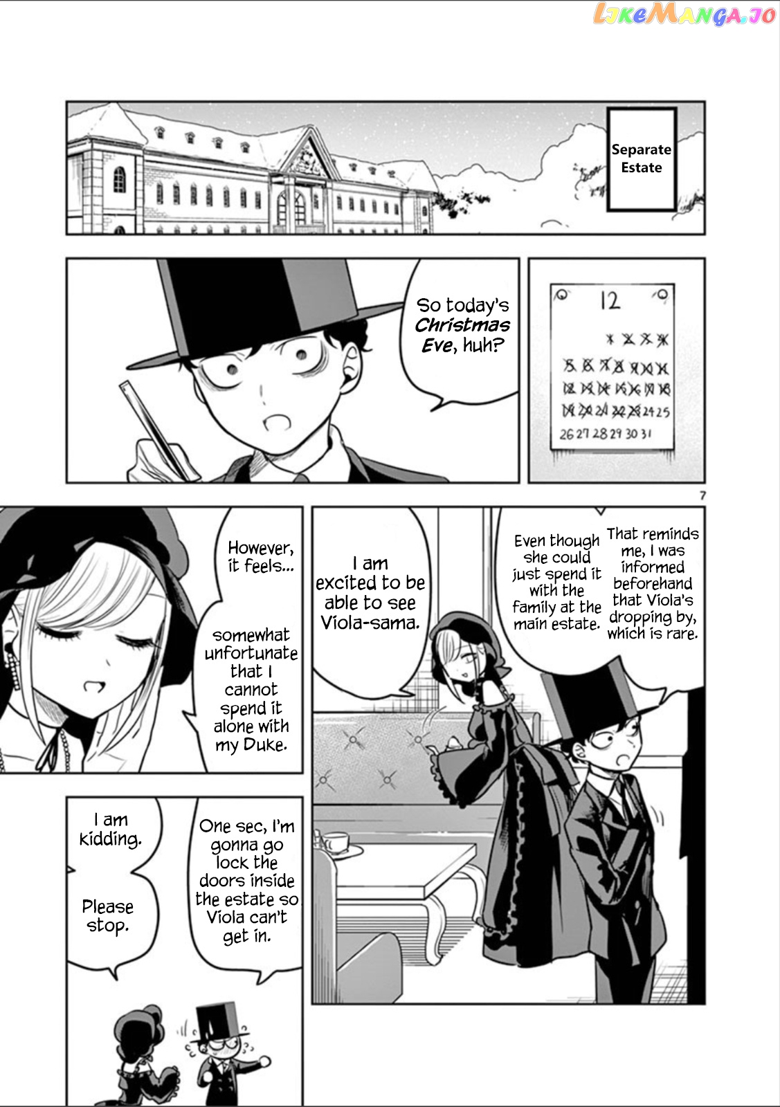 The Duke of Death And His Black Maid chapter 50 - page 7