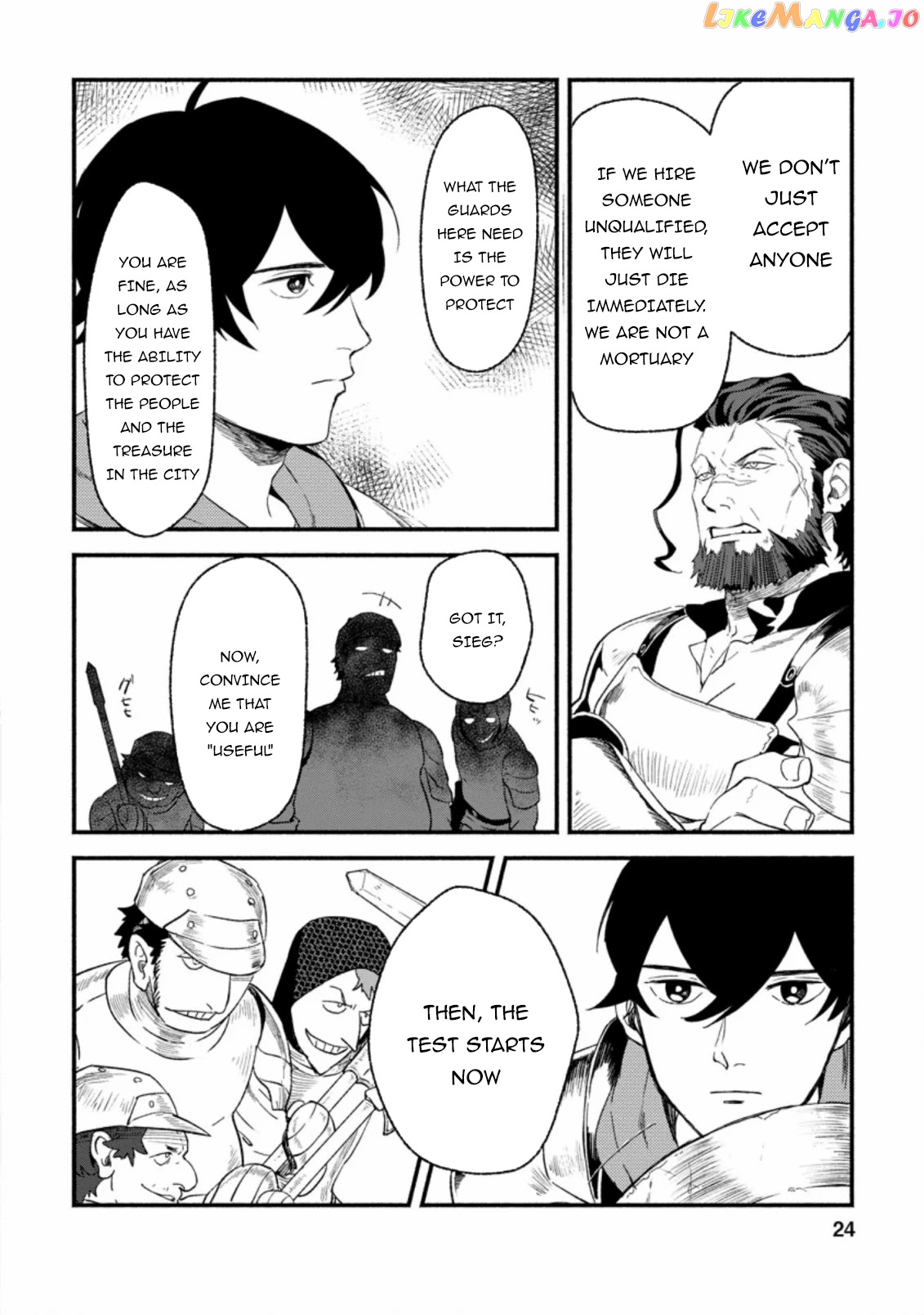 Sono Monban, Saikyou Nitsuki Tsuihou Sareta Bougyo Ryoku 9999 No Senshi, Outo No Monban Toshite Musou Suru chapter 1 - page 23