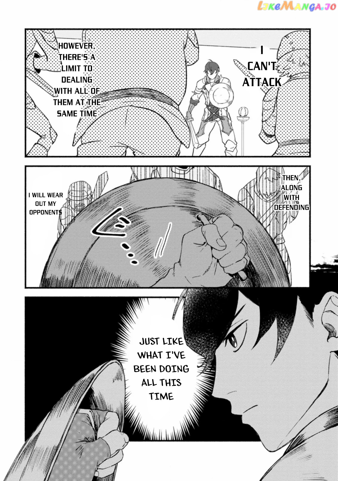 Sono Monban, Saikyou Nitsuki Tsuihou Sareta Bougyo Ryoku 9999 No Senshi, Outo No Monban Toshite Musou Suru chapter 1 - page 24