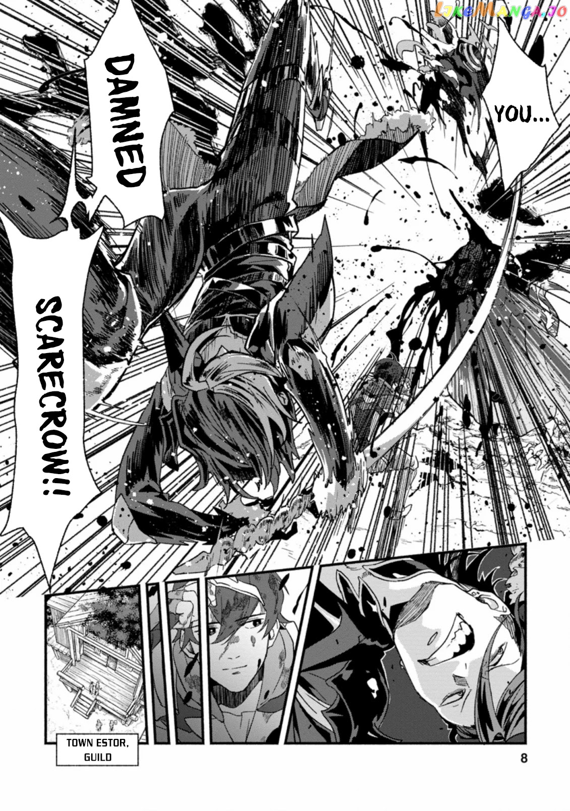 Sono Monban, Saikyou Nitsuki Tsuihou Sareta Bougyo Ryoku 9999 No Senshi, Outo No Monban Toshite Musou Suru chapter 1 - page 7
