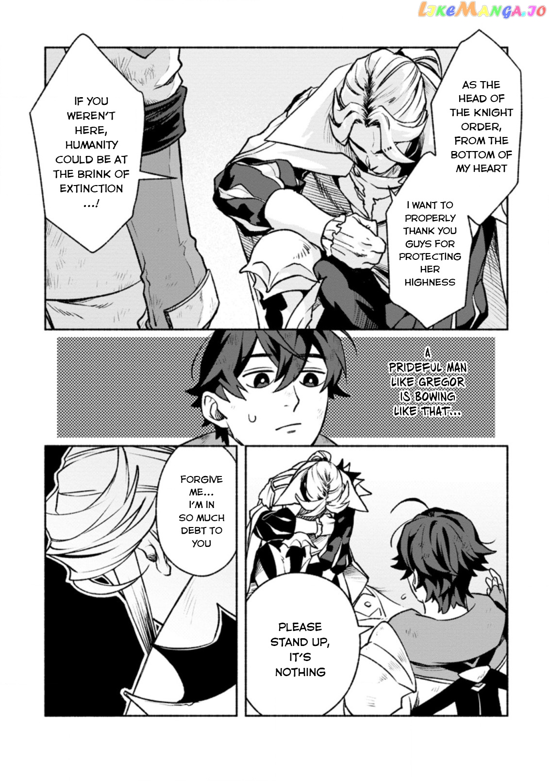 Sono Monban, Saikyou Nitsuki Tsuihou Sareta Bougyo Ryoku 9999 No Senshi, Outo No Monban Toshite Musou Suru chapter 16 - page 13