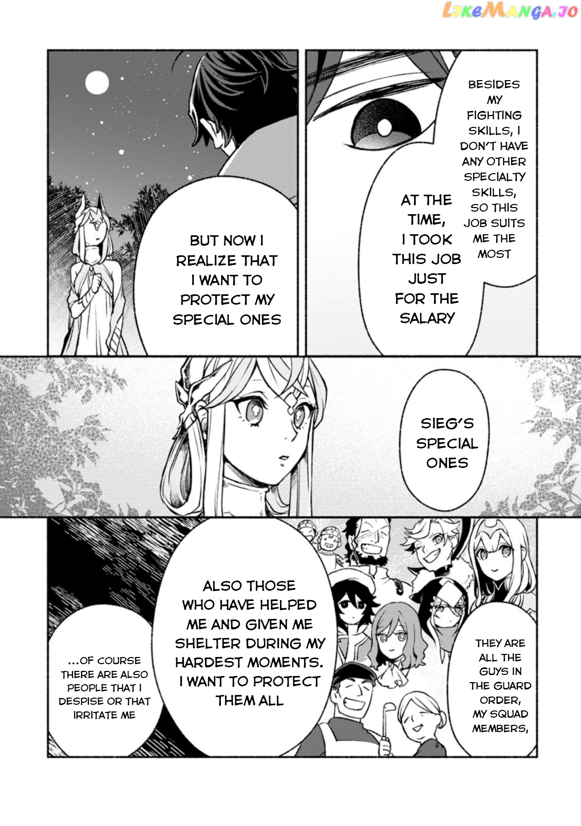 Sono Monban, Saikyou Nitsuki Tsuihou Sareta Bougyo Ryoku 9999 No Senshi, Outo No Monban Toshite Musou Suru chapter 17 - page 3
