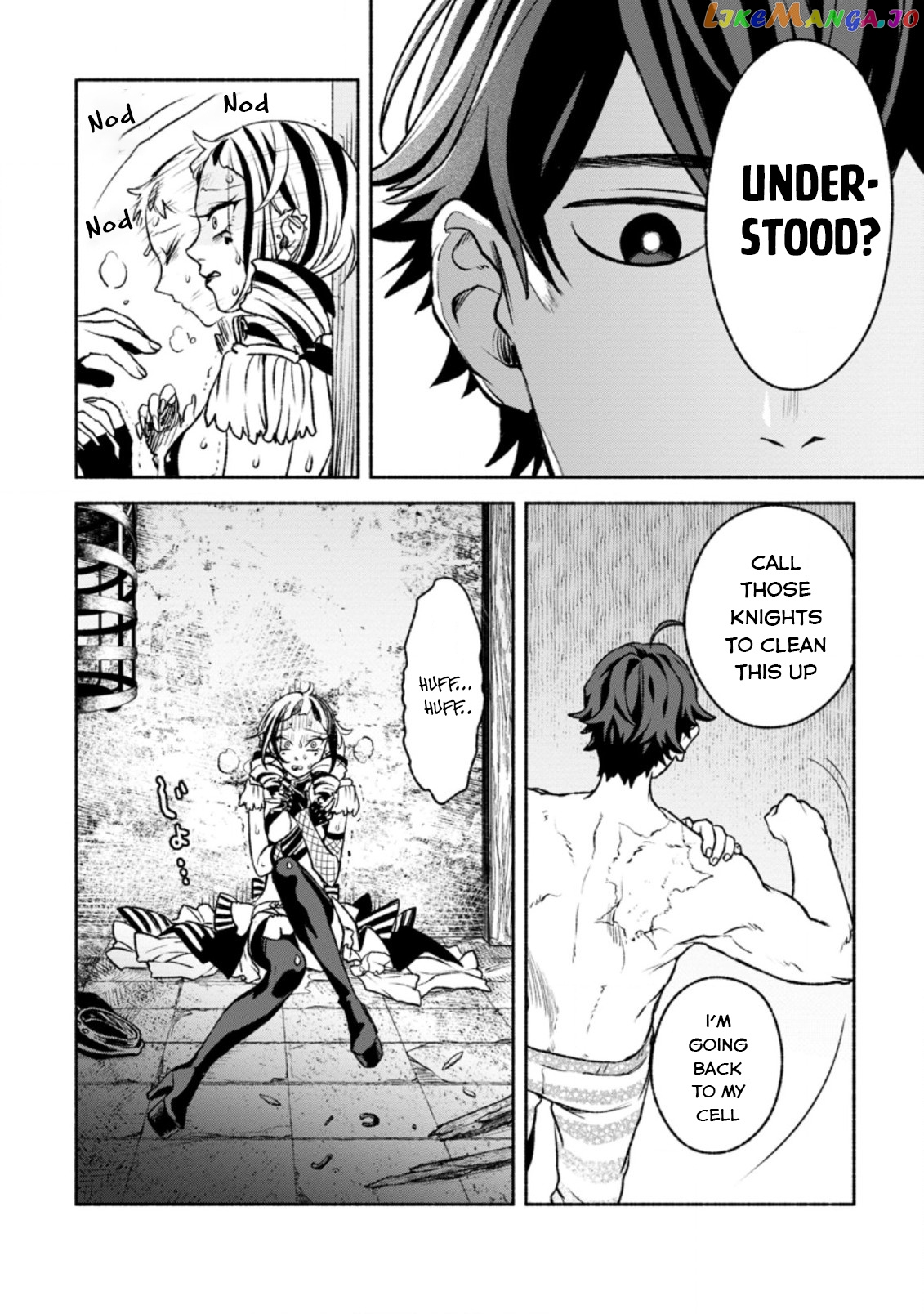 Sono Monban, Saikyou Nitsuki Tsuihou Sareta Bougyo Ryoku 9999 No Senshi, Outo No Monban Toshite Musou Suru chapter 18 - page 23