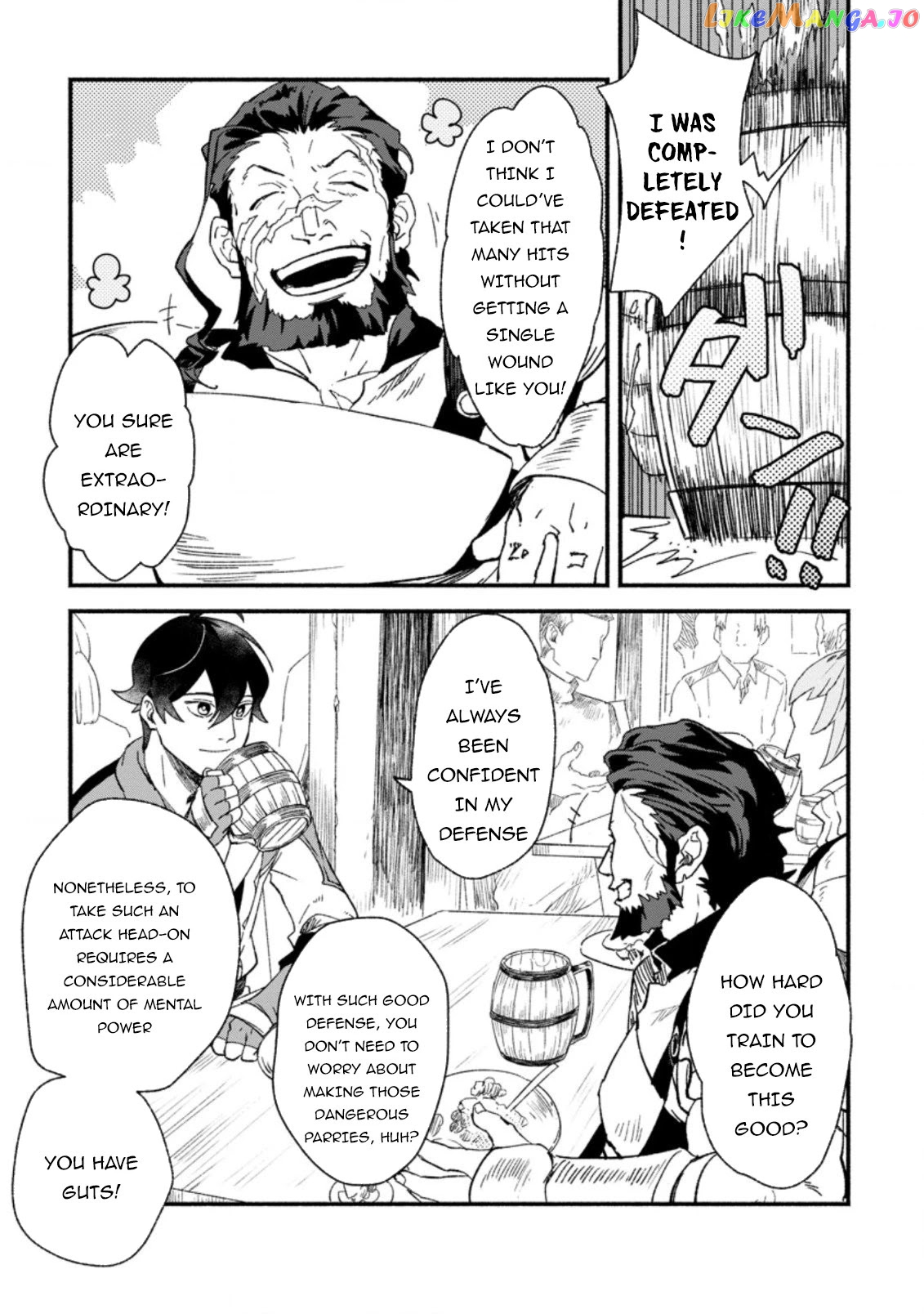 Sono Monban, Saikyou Nitsuki Tsuihou Sareta Bougyo Ryoku 9999 No Senshi, Outo No Monban Toshite Musou Suru chapter 2 - page 18