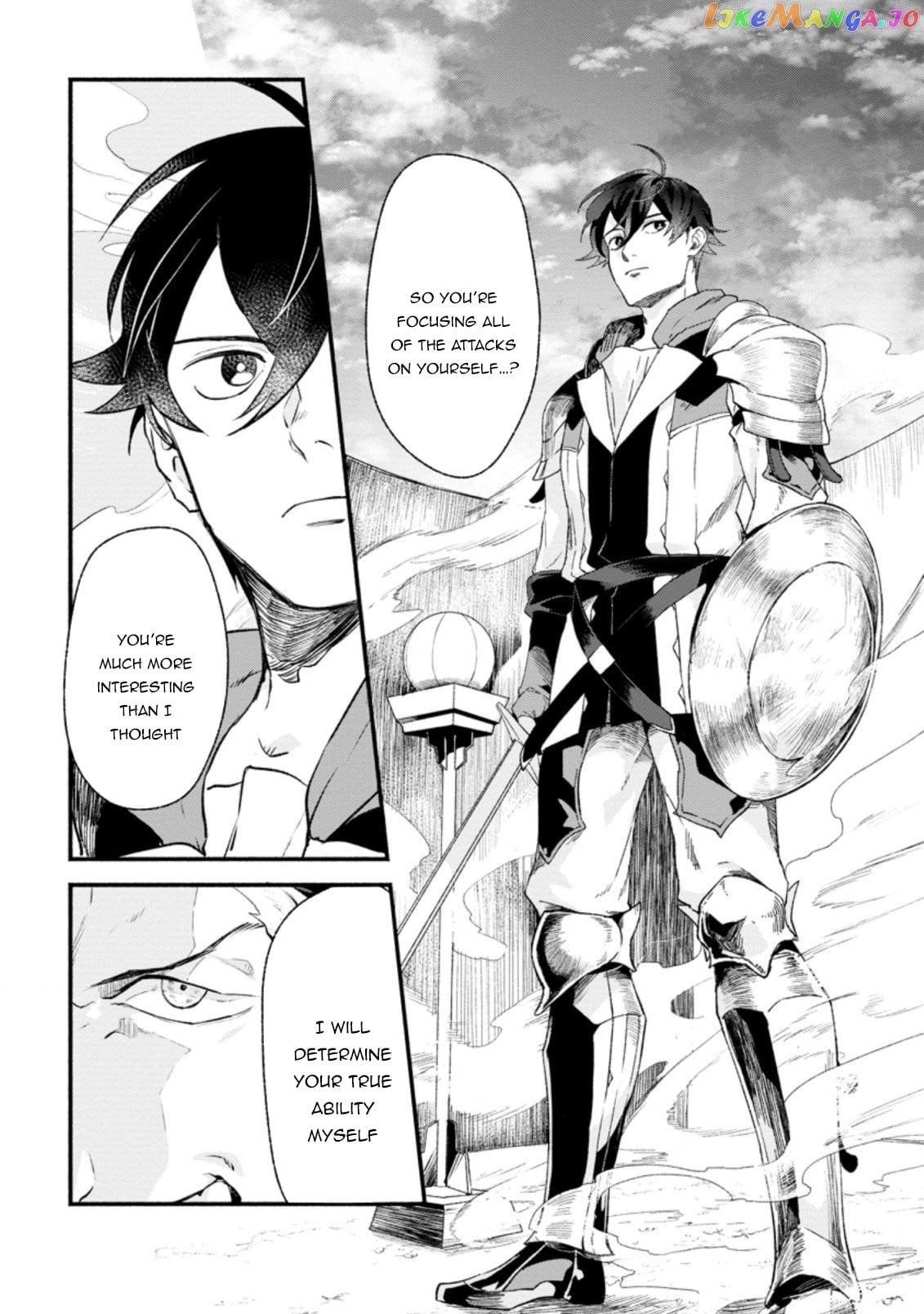 Sono Monban, Saikyou Nitsuki Tsuihou Sareta Bougyo Ryoku 9999 No Senshi, Outo No Monban Toshite Musou Suru chapter 2 - page 4