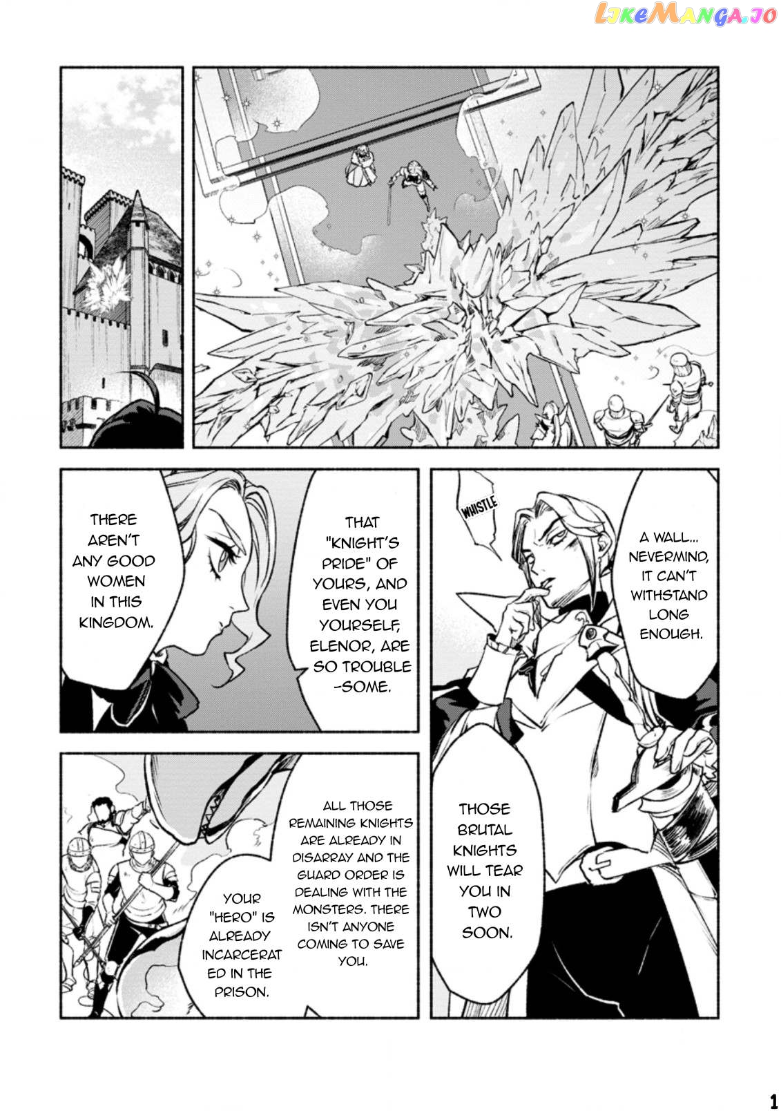 Sono Monban, Saikyou Nitsuki Tsuihou Sareta Bougyo Ryoku 9999 No Senshi, Outo No Monban Toshite Musou Suru chapter 19 - page 12