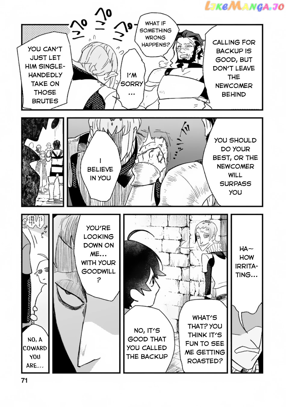 Sono Monban, Saikyou Nitsuki Tsuihou Sareta Bougyo Ryoku 9999 No Senshi, Outo No Monban Toshite Musou Suru chapter 3.1 - page 10