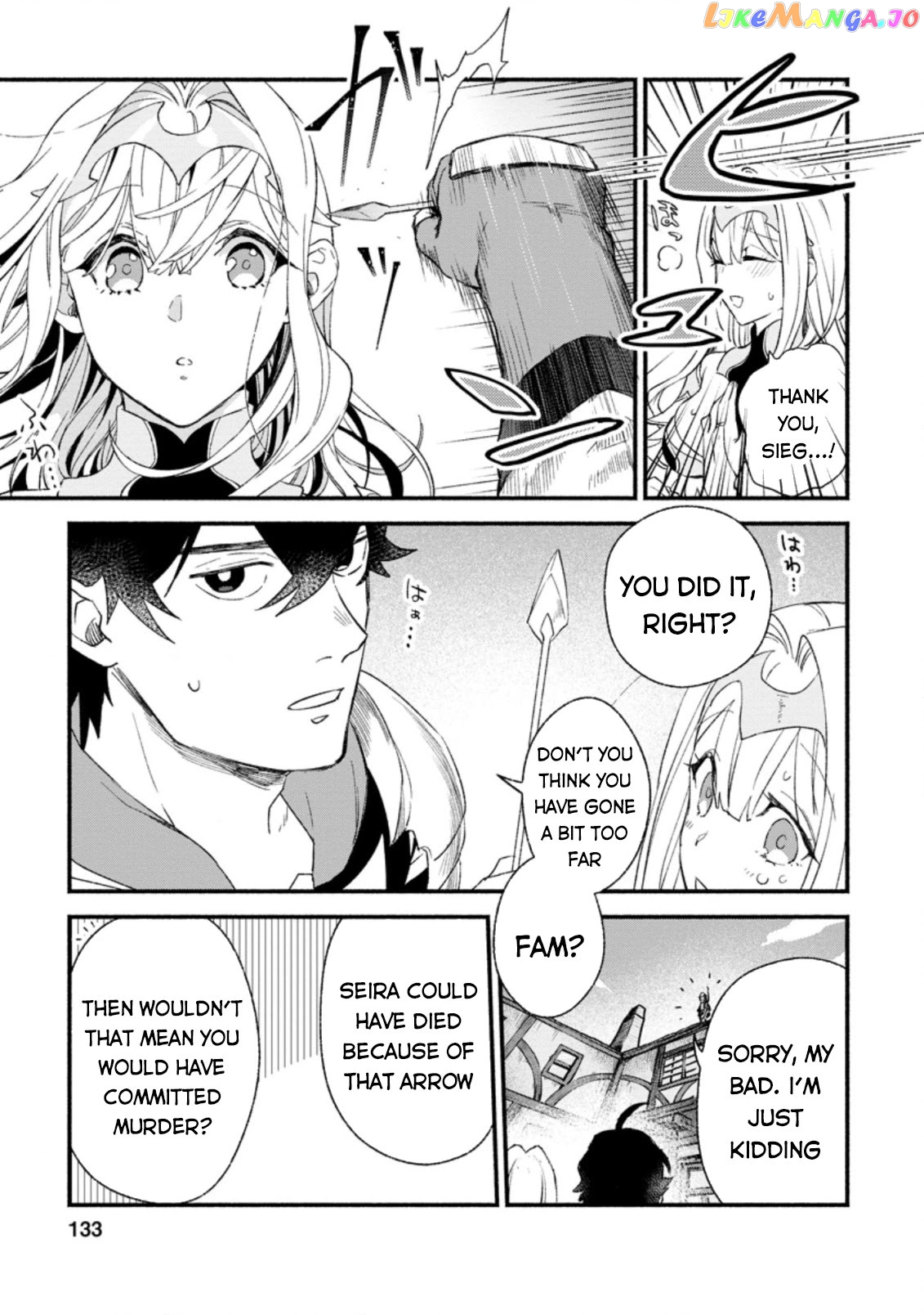 Sono Monban, Saikyou Nitsuki Tsuihou Sareta Bougyo Ryoku 9999 No Senshi, Outo No Monban Toshite Musou Suru chapter 5 - page 12