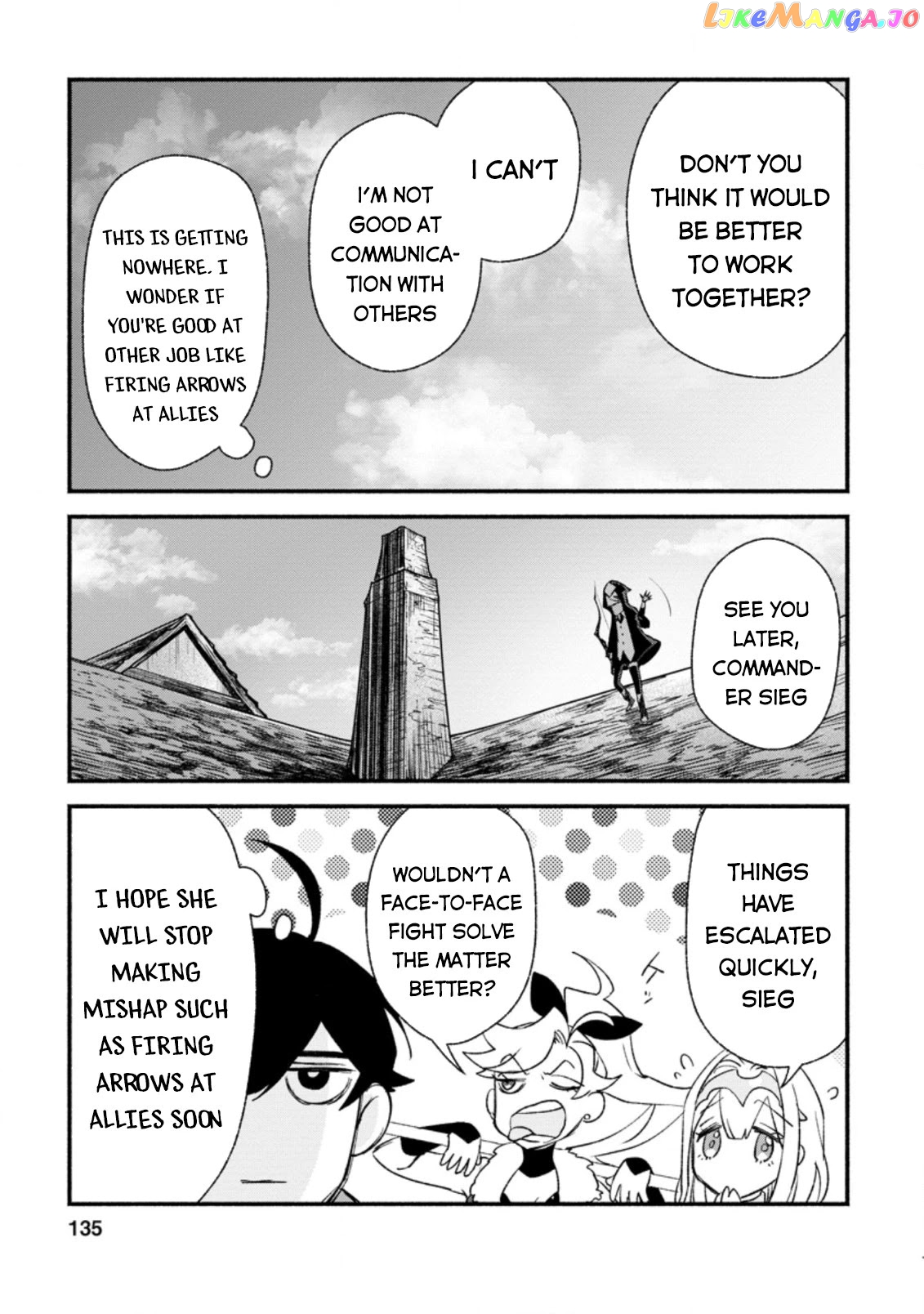 Sono Monban, Saikyou Nitsuki Tsuihou Sareta Bougyo Ryoku 9999 No Senshi, Outo No Monban Toshite Musou Suru chapter 5 - page 14