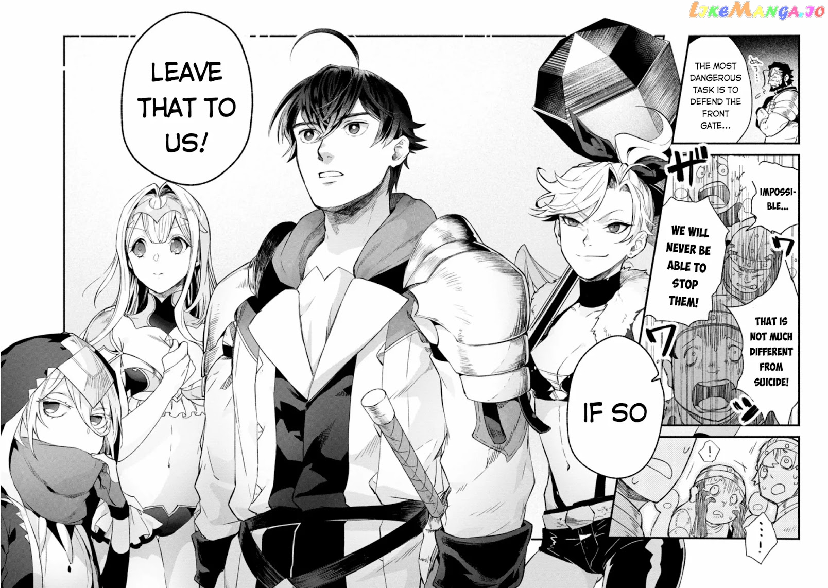 Sono Monban, Saikyou Nitsuki Tsuihou Sareta Bougyo Ryoku 9999 No Senshi, Outo No Monban Toshite Musou Suru chapter 5 - page 27