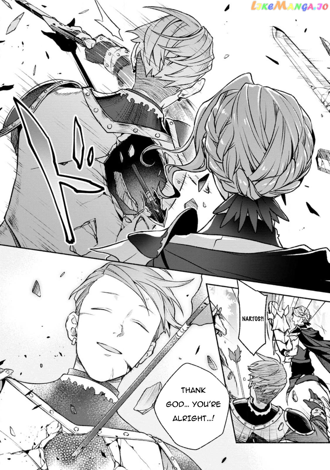 Sono Monban, Saikyou Nitsuki Tsuihou Sareta Bougyo Ryoku 9999 No Senshi, Outo No Monban Toshite Musou Suru chapter 24 - page 13