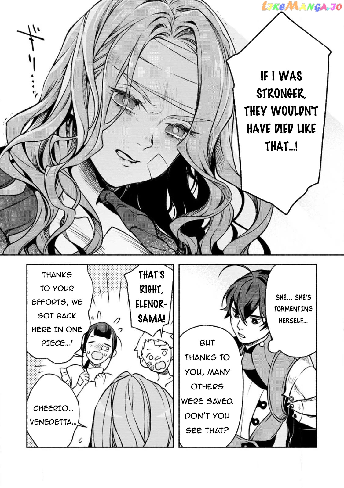 Sono Monban, Saikyou Nitsuki Tsuihou Sareta Bougyo Ryoku 9999 No Senshi, Outo No Monban Toshite Musou Suru chapter 24 - page 16