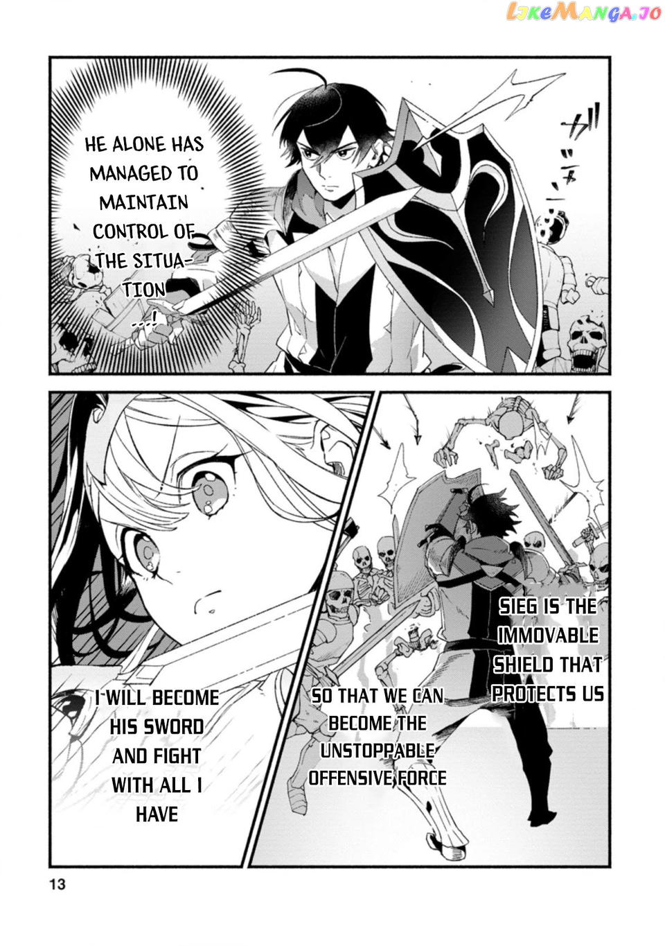 Sono Monban, Saikyou Nitsuki Tsuihou Sareta Bougyo Ryoku 9999 No Senshi, Outo No Monban Toshite Musou Suru chapter 6 - page 11