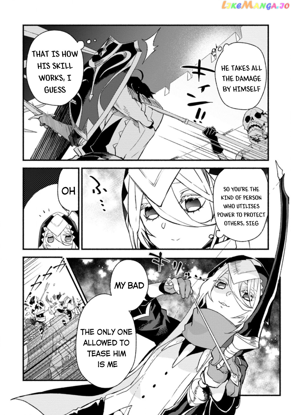 Sono Monban, Saikyou Nitsuki Tsuihou Sareta Bougyo Ryoku 9999 No Senshi, Outo No Monban Toshite Musou Suru chapter 6 - page 12