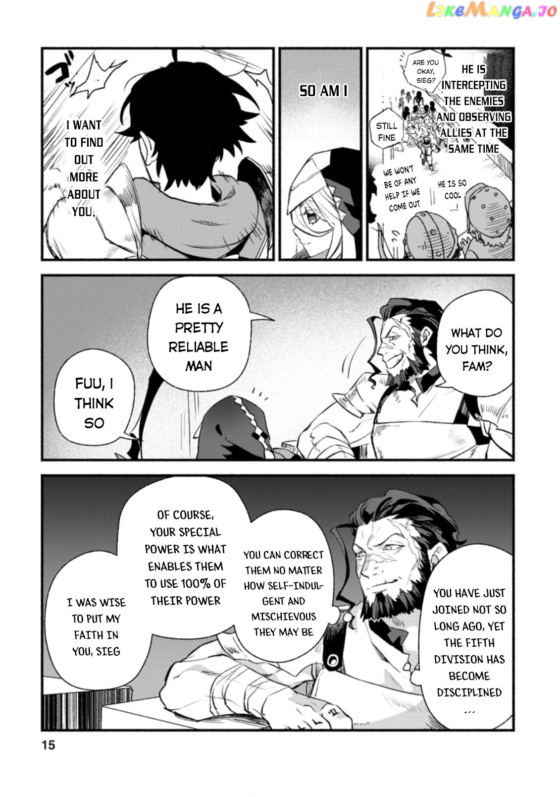 Sono Monban, Saikyou Nitsuki Tsuihou Sareta Bougyo Ryoku 9999 No Senshi, Outo No Monban Toshite Musou Suru chapter 6 - page 13