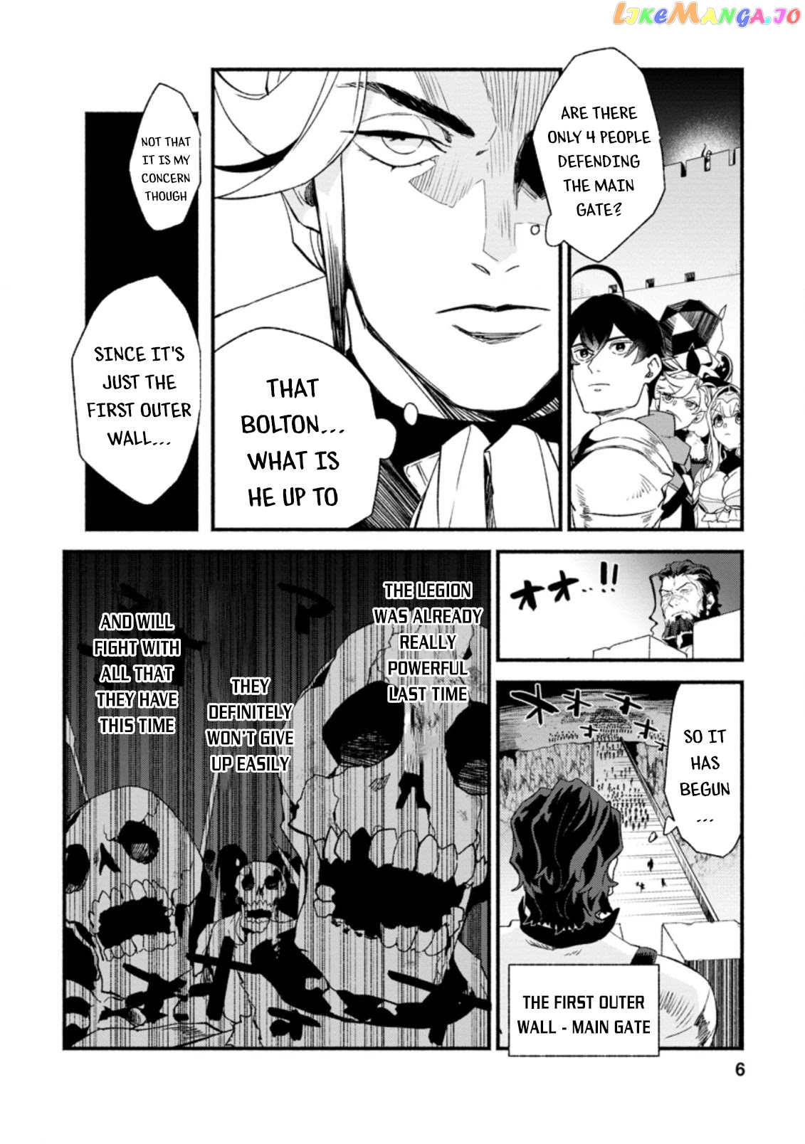 Sono Monban, Saikyou Nitsuki Tsuihou Sareta Bougyo Ryoku 9999 No Senshi, Outo No Monban Toshite Musou Suru chapter 6 - page 5
