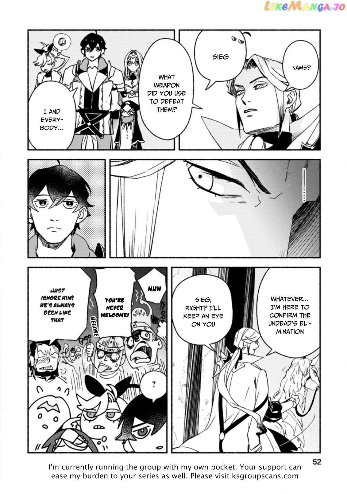 Sono Monban, Saikyou Nitsuki Tsuihou Sareta Bougyo Ryoku 9999 No Senshi, Outo No Monban Toshite Musou Suru chapter 7.2 - page 11