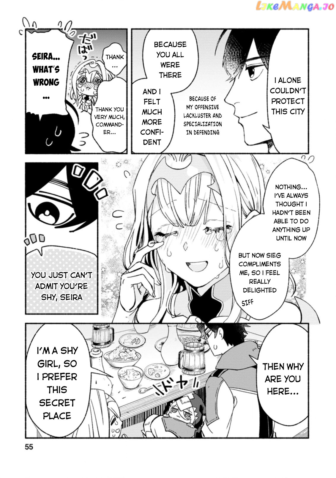 Sono Monban, Saikyou Nitsuki Tsuihou Sareta Bougyo Ryoku 9999 No Senshi, Outo No Monban Toshite Musou Suru chapter 7.3 - page 4