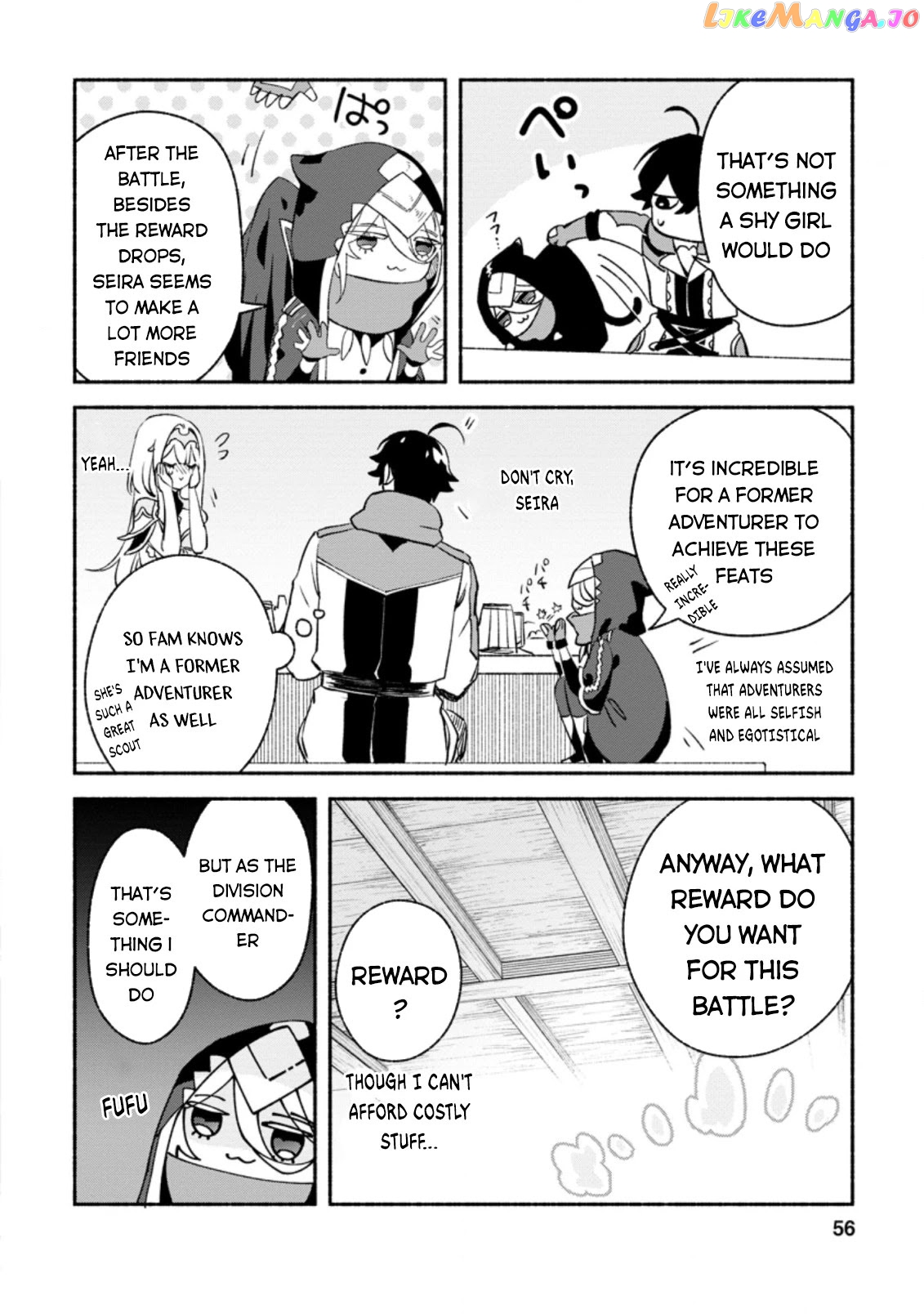 Sono Monban, Saikyou Nitsuki Tsuihou Sareta Bougyo Ryoku 9999 No Senshi, Outo No Monban Toshite Musou Suru chapter 7.3 - page 5