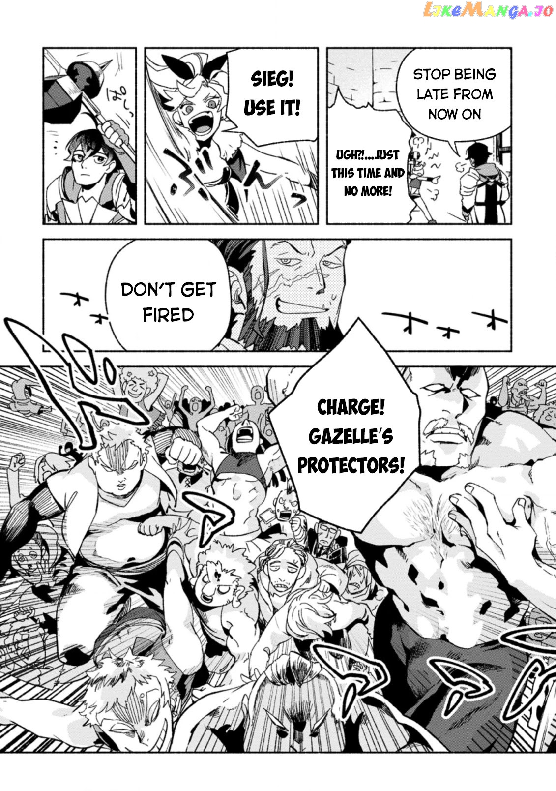 Sono Monban, Saikyou Nitsuki Tsuihou Sareta Bougyo Ryoku 9999 No Senshi, Outo No Monban Toshite Musou Suru chapter 8 - page 18