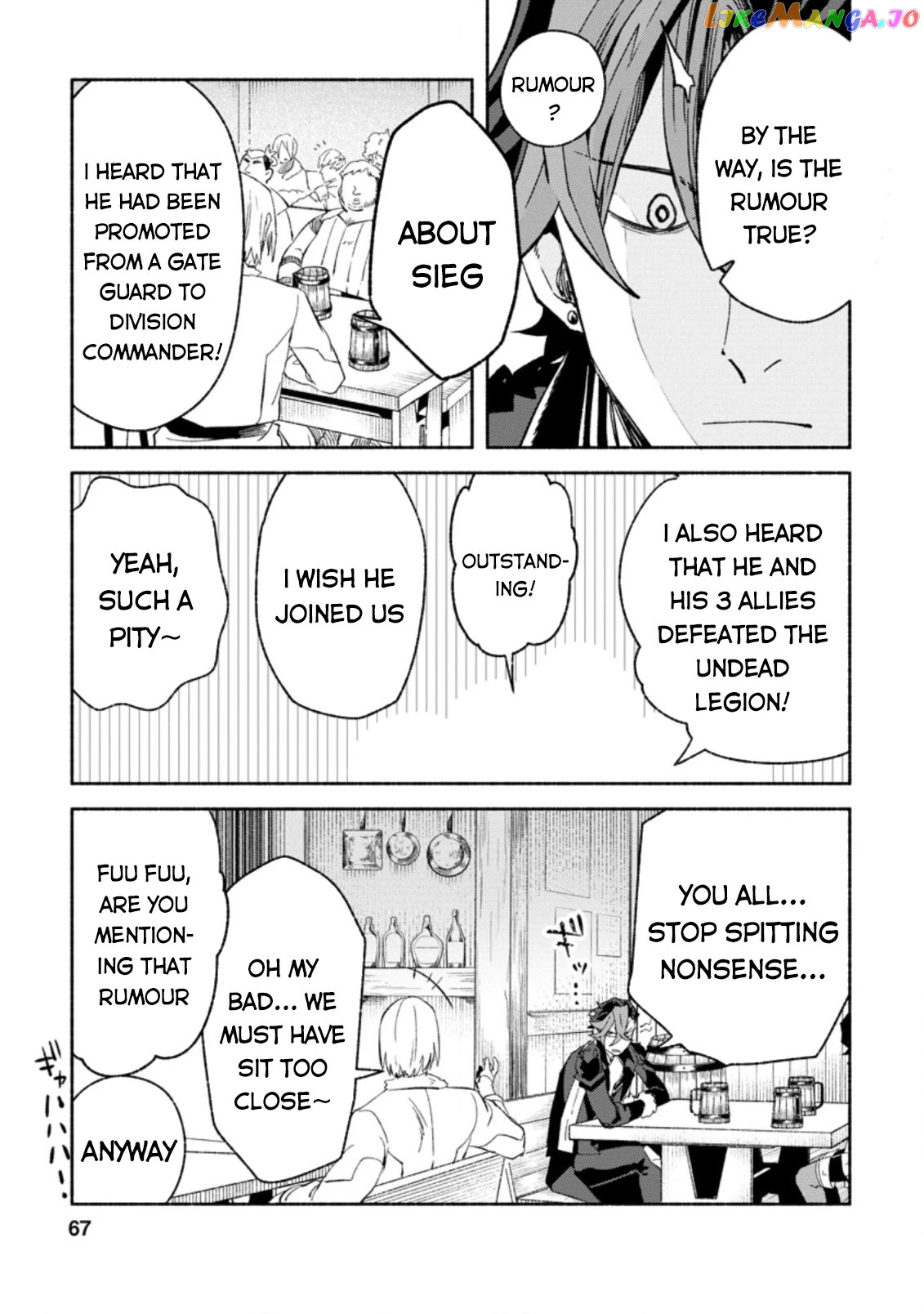 Sono Monban, Saikyou Nitsuki Tsuihou Sareta Bougyo Ryoku 9999 No Senshi, Outo No Monban Toshite Musou Suru chapter 8 - page 6